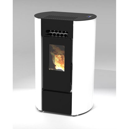 Poêle à granulés étanche OVAL O9 – 7,9 kW