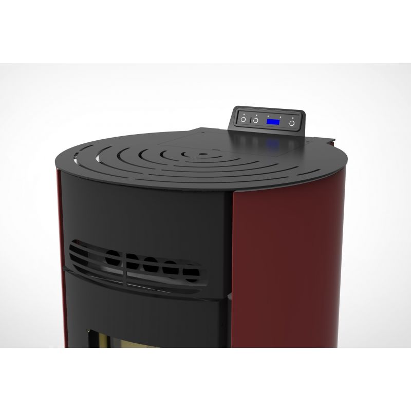 Poêle à granulés rond étanche R9 – 8,7 kW