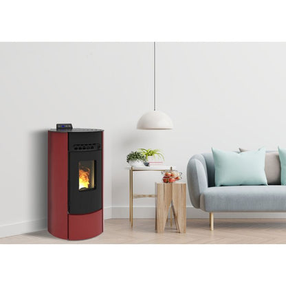 Poêle à granulés rond étanche R9 – 8,7 kW